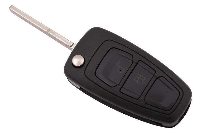 Оригинальный ключ Ford Focus 3, лезвие HU101, чип 4D63 80 бит, 433Mhz
