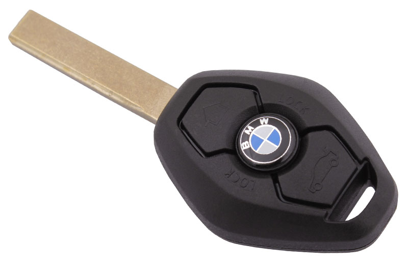 Корпус ключа BMW, 3 кнопки, лезвие HU92
